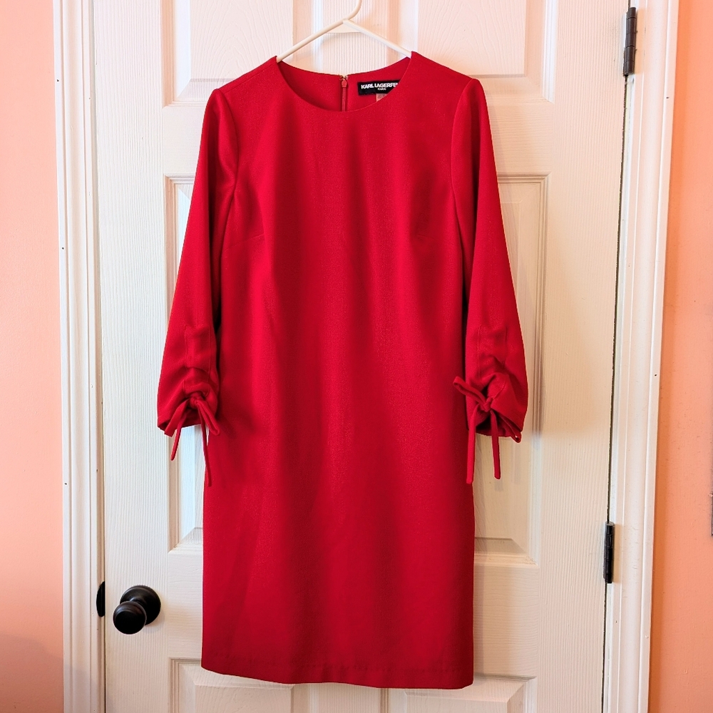 Karl Lagerfield Red Dress (s4)